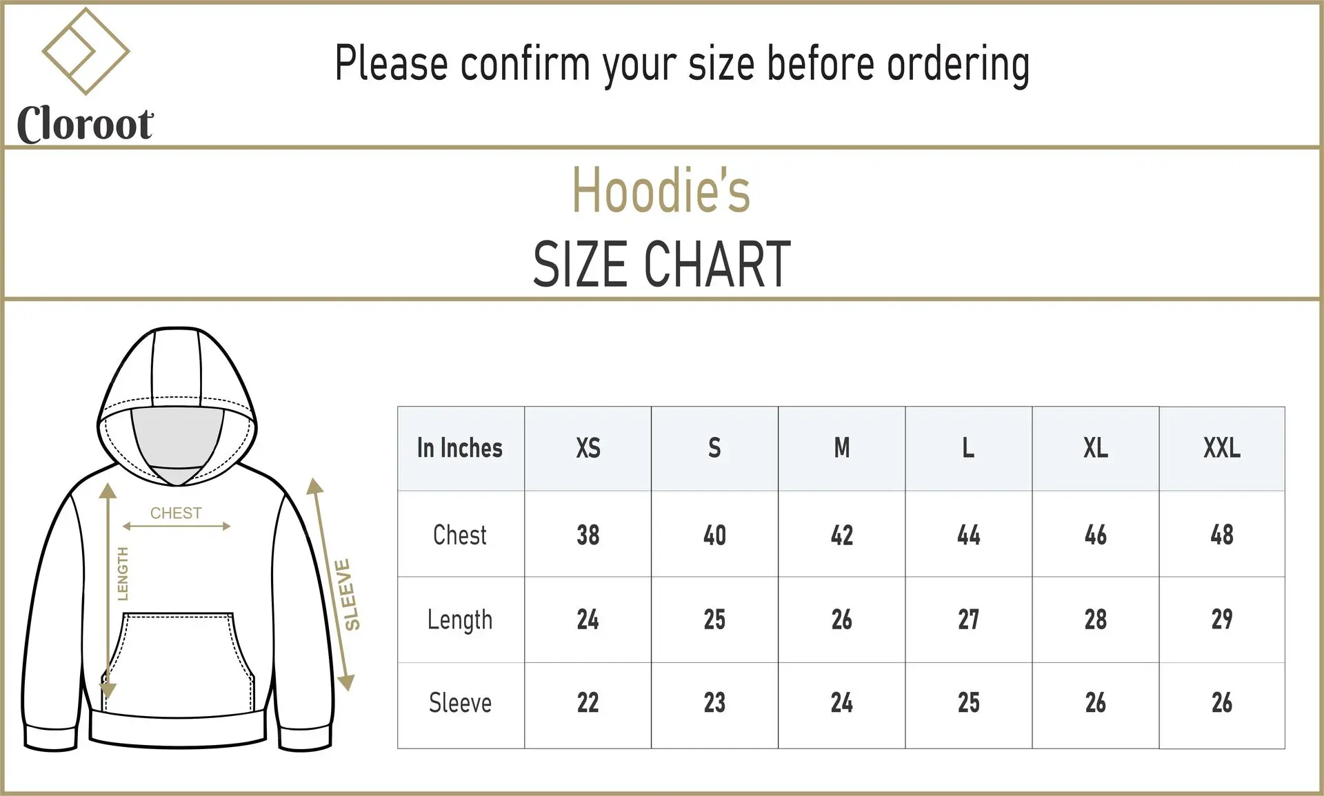 Hoodie size chat.webp