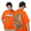 Cloroot Naruto Orange Oversized T-Shirt for Men | 240 GSM Cotton