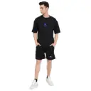 Black Solo Leveling Anime Co-ord Set | Relaxed Fit | 240 GSM Premium Cotton