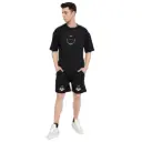 Black Evil Eye Printed Co-ord Set | Relaxed Fit | 240 GSM Premium Cotton