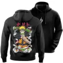 Naruto Black Hoodie – Anime Oversized Streetwear for Men & Women