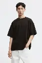 Cloroot Black Oversize T-shirt For Men